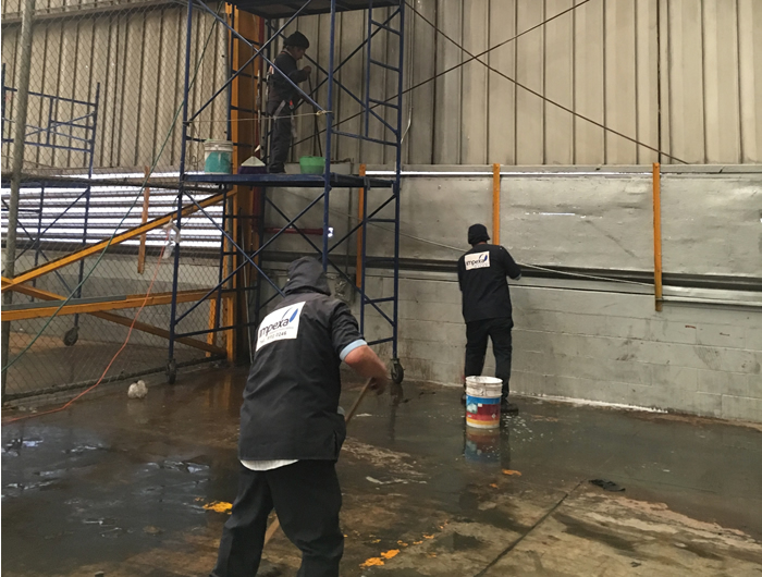 Limpieza profunda en Naves Industriales